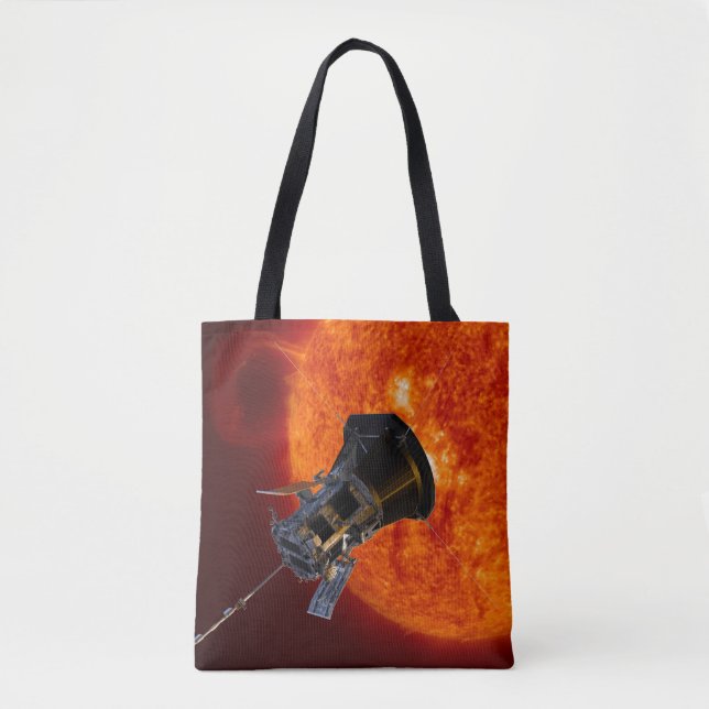 Parker Solar Probe Spacecraft Tote Bag (Front)
