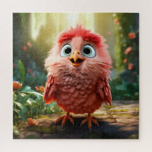 Parker - The Red Cardinal Chick Jigsaw Puzzle