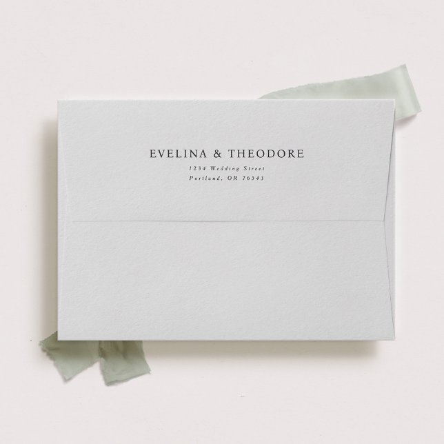 Parker Wedding Pre Addressed Envelope (Creator Uploaded)