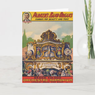 Parker's Band Organs, Famous For Beauty And Tone Card