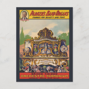 Parker's Band Organs, Famous For Beauty And Tone Postcard