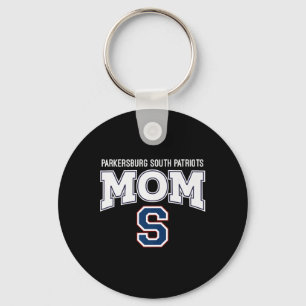 Parkersburg South Patriots Logo Mum Hs Key Ring