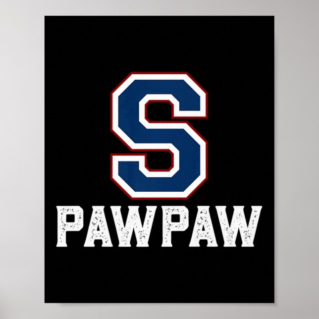 Parkersburg South Patriots Logo My Favourite Name  Poster (Front)