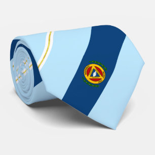 Parkersburg (West Virginia) city flag Neck Tie