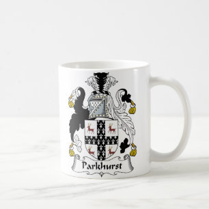 Parkhurst Family Crest Coffee Mug