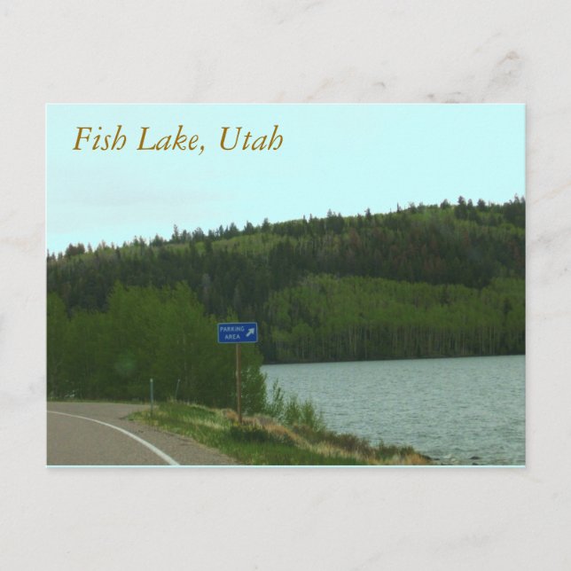 Parking Area Postcard (Front)