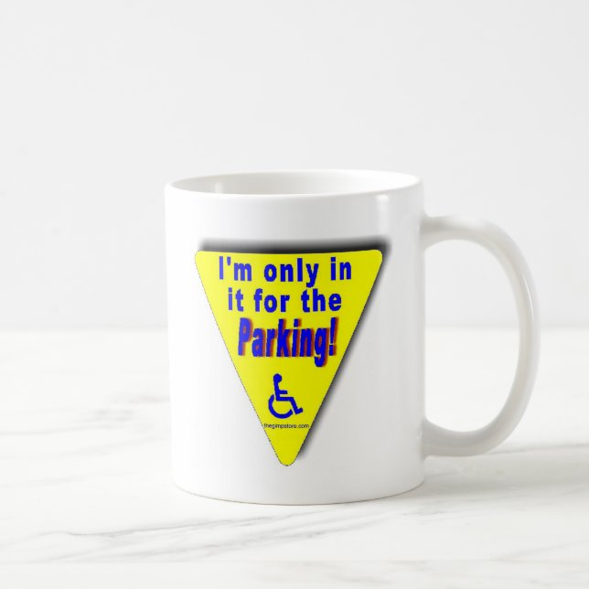 parking coffee mug (Right)