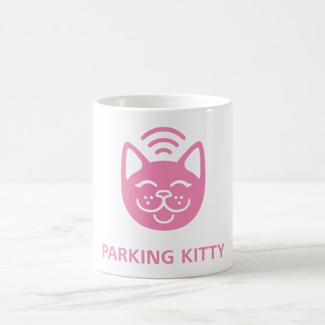 Parking Kitty Mug (Center)