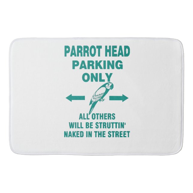Parking only  bath mat (Front)