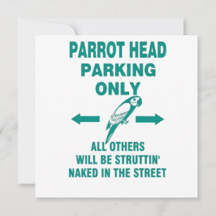 Parking only invitation