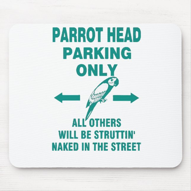 Parking only  mouse pad (Front)