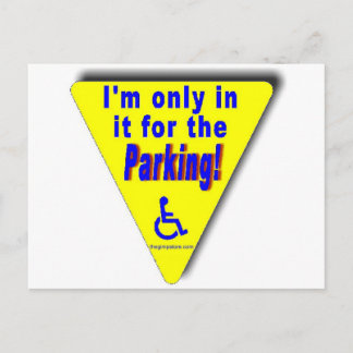 parking postcard