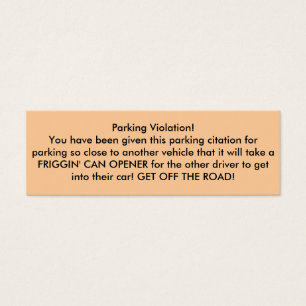 Parking Violation!
