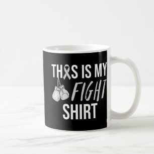 Parkinson Awareness Gray Ribbon Coffee Mug