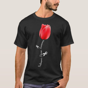 Parkinson Disease Awareness Tulip April Month T Sh T-Shirt