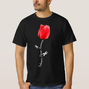Parkinson Disease Awareness Tulip April Month  T-Shirt
