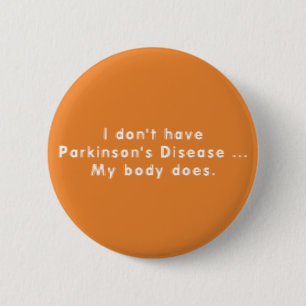Parkinsons Anti-PD 6 Cm Round Badge