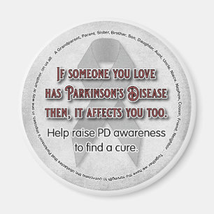 Parkinson's Awareness If Someone You Love Magnet