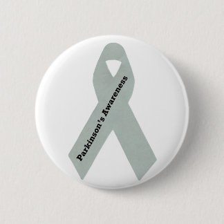Parkinson's Awareness Ribbon 6 Cm Round Badge