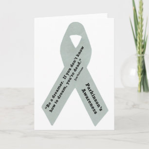 Parkinson's Awareness Ribbon Card