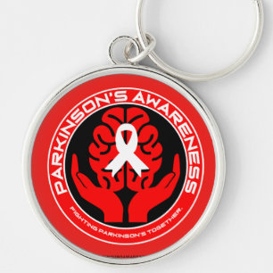 Parkinson's Awareness Supportive Key Ring