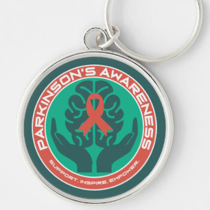 Parkinson's Awareness Supportive Key Ring
