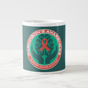 Parkinson's Awareness Supportive Large Coffee Mug