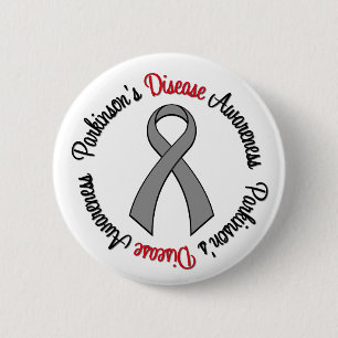 Parkinson's Disease Awareness 6 Cm Round Badge