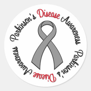 Parkinson's Disease Awareness Classic Round Sticker