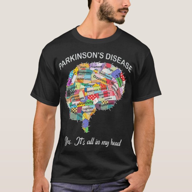 Parkinson's Disease Awareness Yes T-Shirt (Front)
