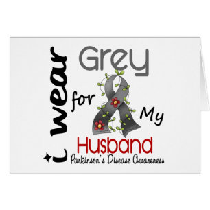 Parkinsons Disease I Wear Grey For My Husband 43