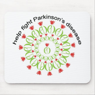 parkinson's disease, parkinsons disease, tulip, pd mouse pad