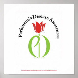 parkinson's disease, parkinsons disease, tulip, pd poster