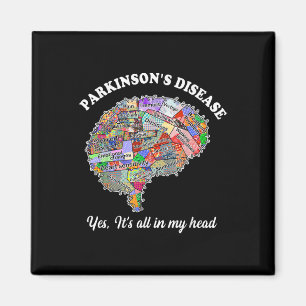 Parkinsons Disease,yes,its All In My Head Brain Pa Magnet