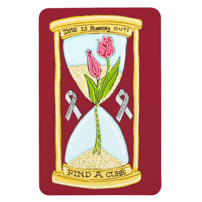 Parkinson's Find a Cure Photo Magnet (Vertical)