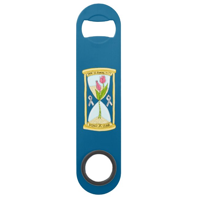 Parkinson's Find a Cure Speed Bottle Opener (Front)