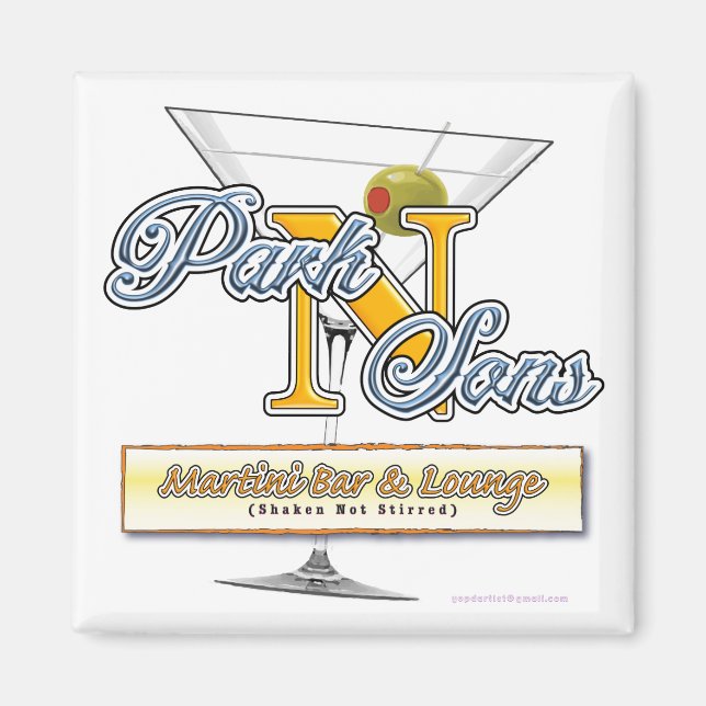 Parkinsons Humour Magnet (Front)