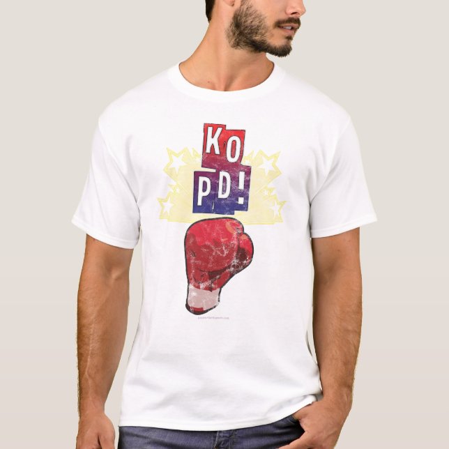 Parkinson's KO Distressed T-Shirt (Front)