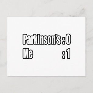 Parkinson's Scoreboard (Me) Postcard