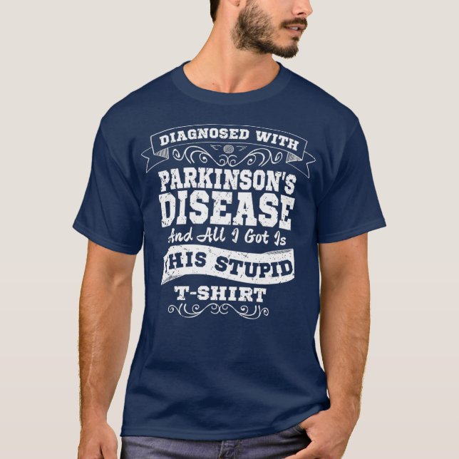 Parkinsons T  Disease Awareness Survivor Gift_1 T-Shirt (Front)