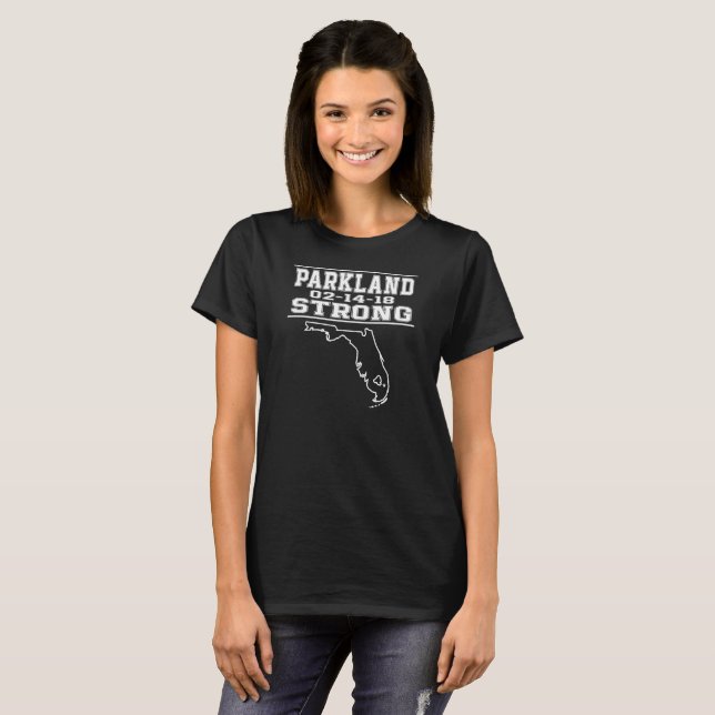 Parkland Strong School Shooting T-Shirt (Front Full)
