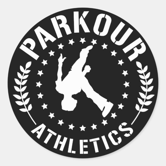 Parkour Athletics sticker (Front)