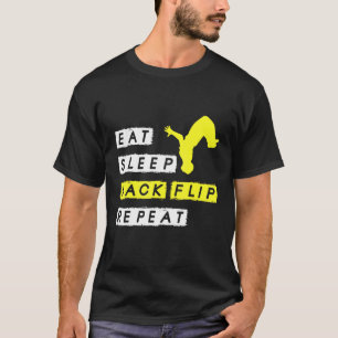 Parkour Backflip Extreme Sport Fitness Climbing Ru T-Shirt