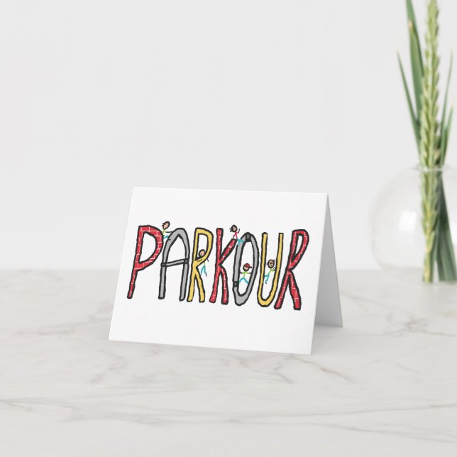 Parkour Card (Front)