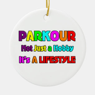 PARKOUR CERAMIC TREE DECORATION