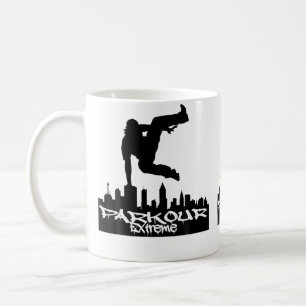 Parkour City Jumper Parkour Free Running Tee Coffee Mug