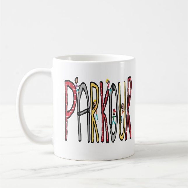 Parkour Coffee Mug (Left)