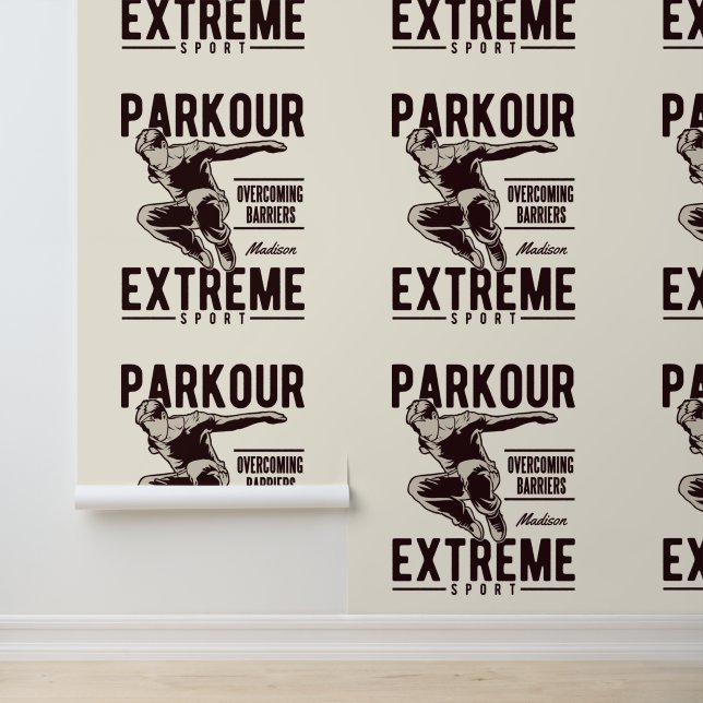 PARKOUR custom name & colour Wallpaper (Application)