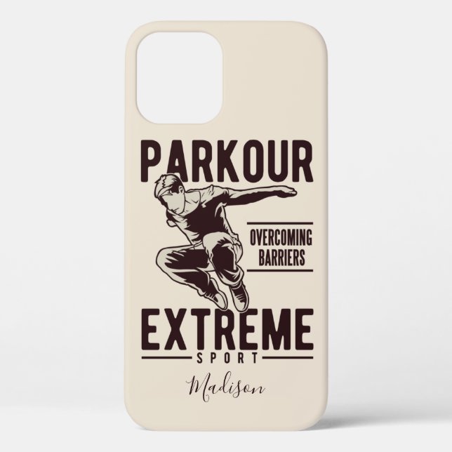 PARKOUR custom name phone cases (Back)