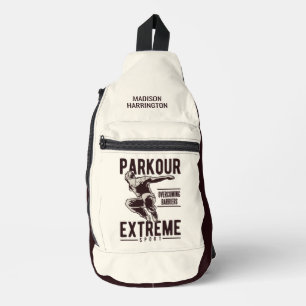 PARKOUR custom name Sling Bag